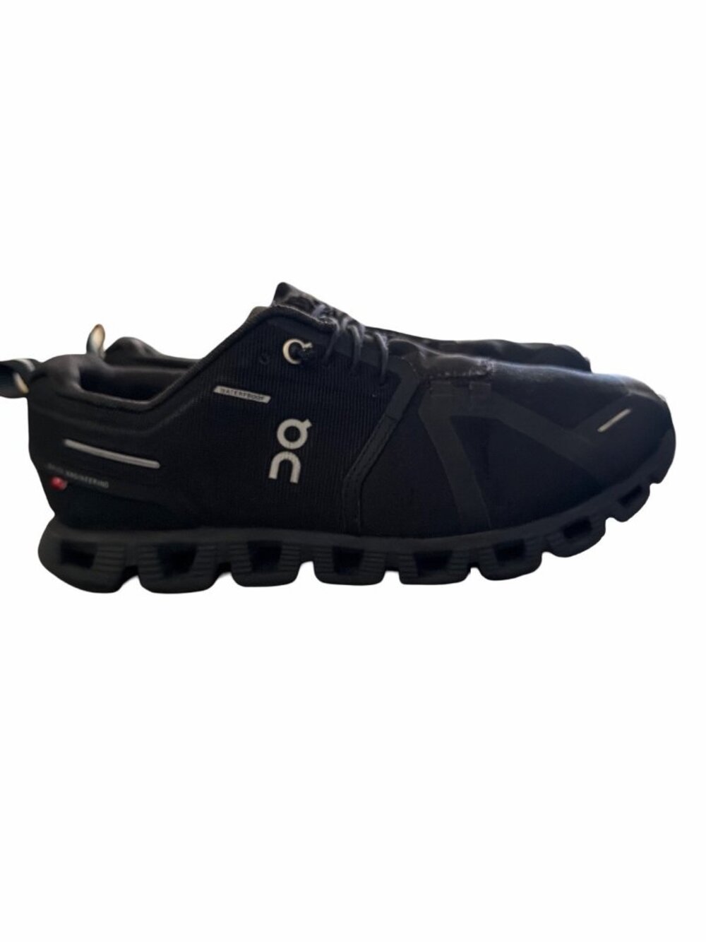 On Cloud 5 Waterproof All Black Women's Size 9.5 Walking Running Shoes 59.98838